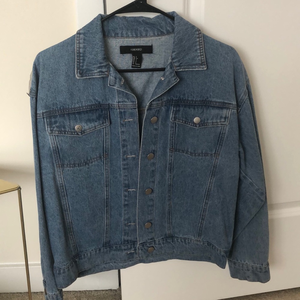 Sequined denim jacket - Picture 2 of 2